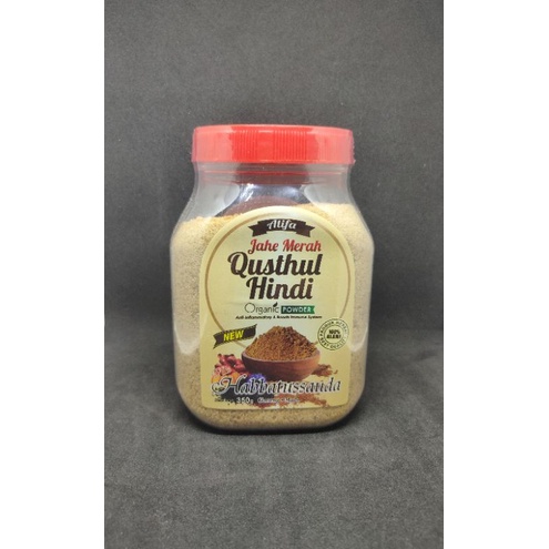 Alifa Jahe Merah Qusthul Hindi Organic Powder 350g Serbuk Jahe Merah Untuk Kesehatan