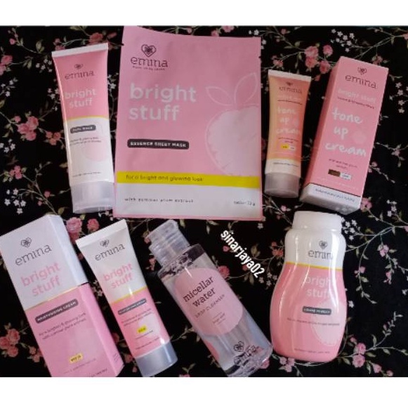 Emina BRIGHT STUFF paket emina bright stuff paket emina Emina paket pencerah emina paket glowing