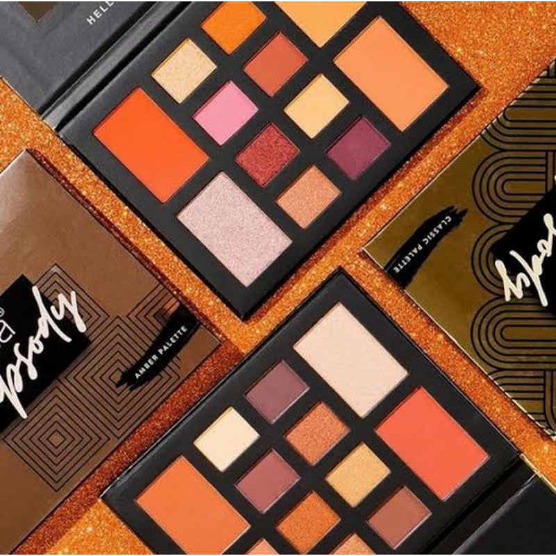 Salsa Rhapsody Face Palette / Palette Eyeshadow Blush On Contour Highlighter