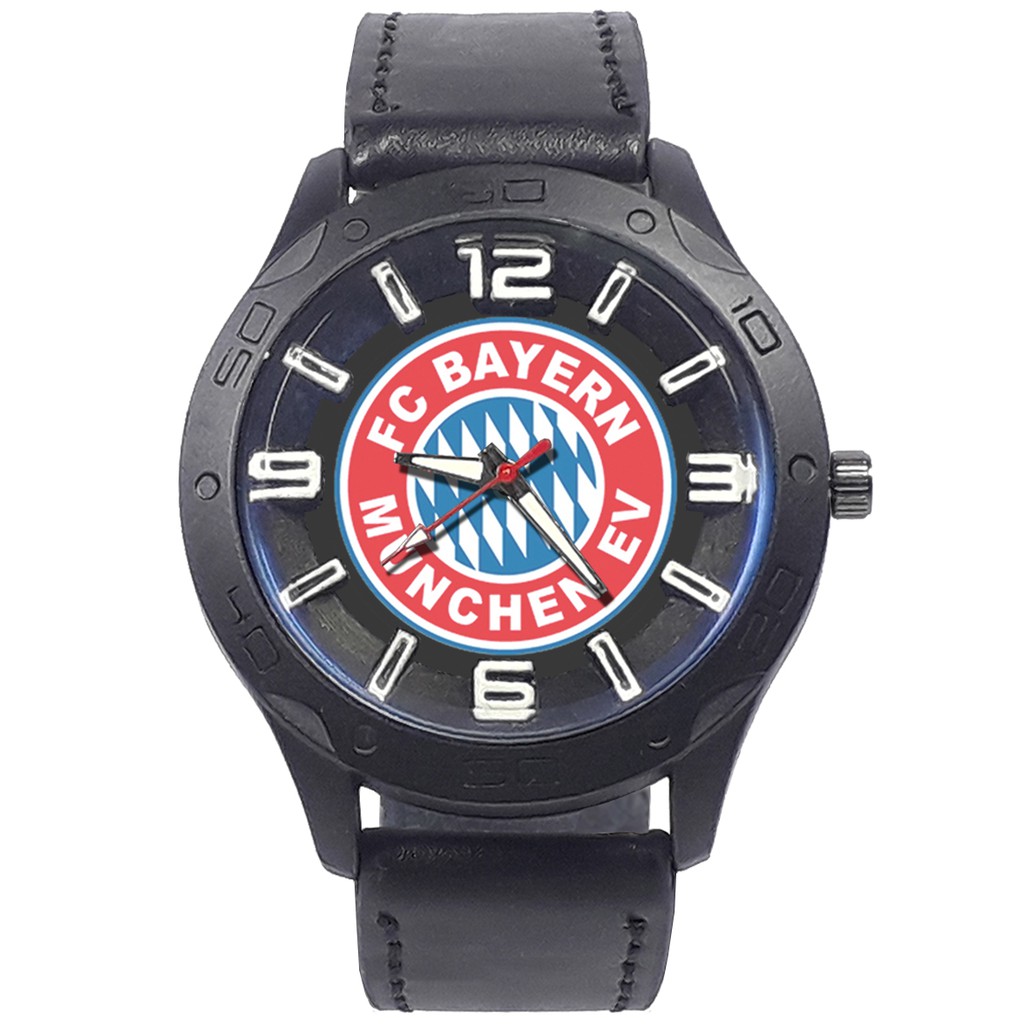 Jam Tangan BAYERN MUNCHEN Kalep Hitam (Exclusive)