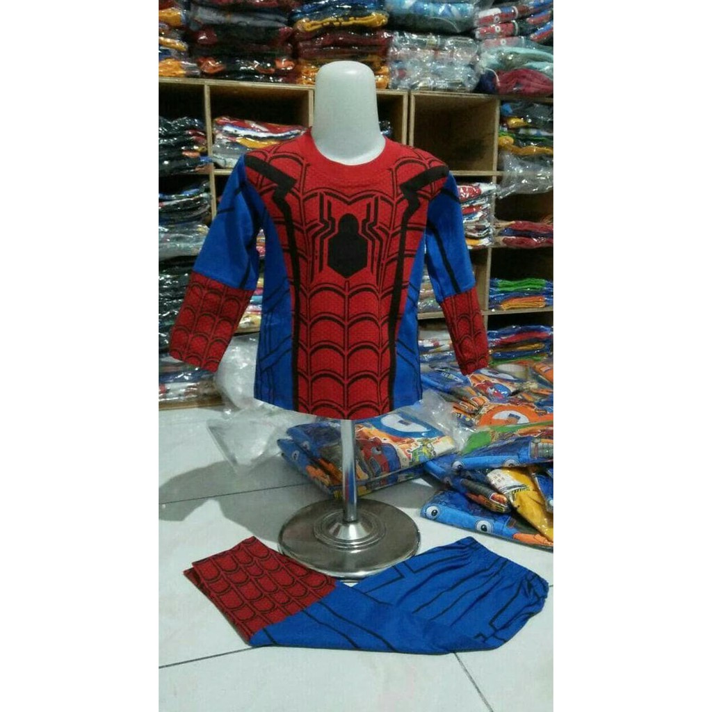  Murah  Baju  Setelan Anak  Cowo Setelan Anak  Kostum Superhero 