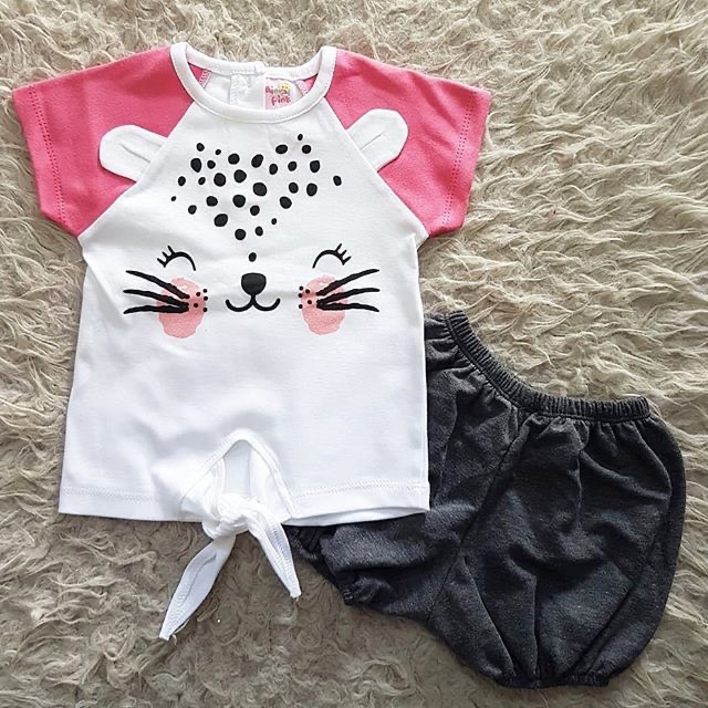 Baju Bayi Meow Meow