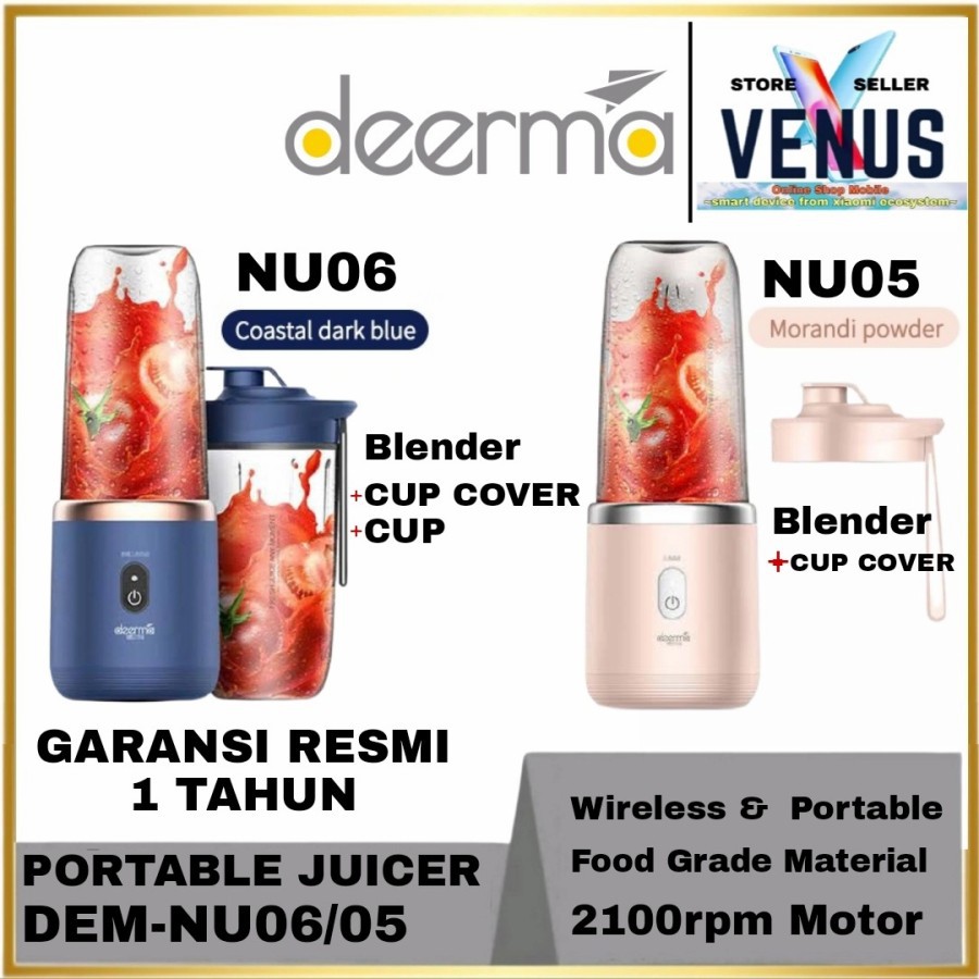 Deerma DEM-NU05 / NU06 400ml Blender Portable Electric Juicer Mixer