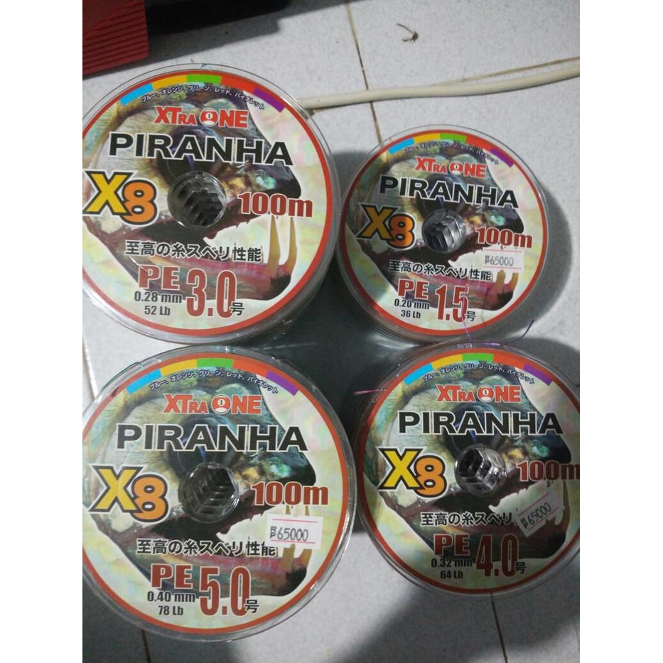 Senar PE xtra one piranha x8