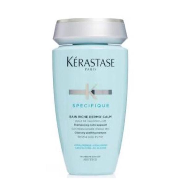 kerastase bain riche dermo calm 250ml u/kulit kepala sensitif