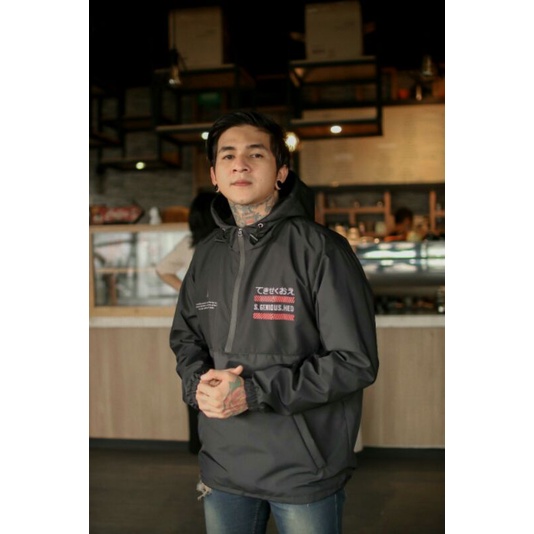 Genious Waterpoof Jaket Cougle Jaket Parasut Jaket Pria Jaket Outdoor Jaket Windbreaker Jaket Distro