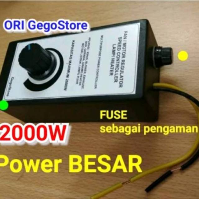 Jual Pengatur dimmer kecepatan putaran gerinda gergaji gerinda speed controller regulated dimer