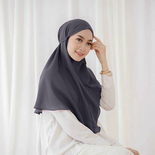 HIJAB/JILBAB/KERUDUNG BERGO INSTAN MARYAM DIAMOND TALI HAMIDAH ( L)