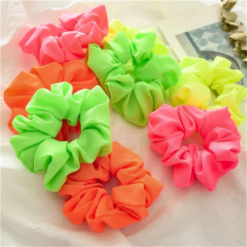 

Neon Scrunchies Satin 4 Cm