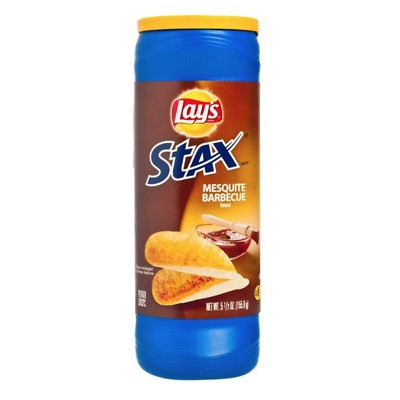 

Lays Stax Mesquite Barbeque 5.5 Oz