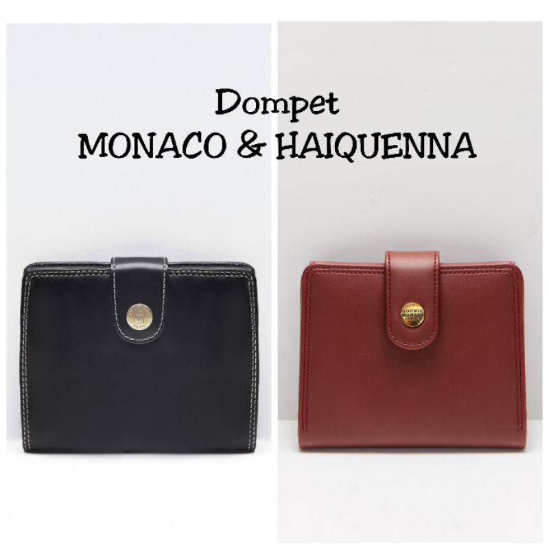 DOMPET MONACO / HAIQUENNA SOPHIE MARTIN PARIS OFFICIAL PROMO ORIGINAL WOMAN WALLET