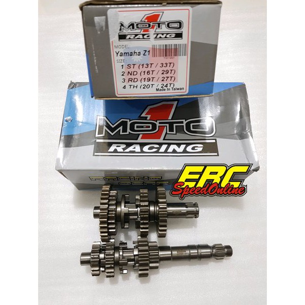 RASIO MOTO 1 JUPITER Z1 13-33 16-29 19-27 20-24 RACING ORIGINAL ORI