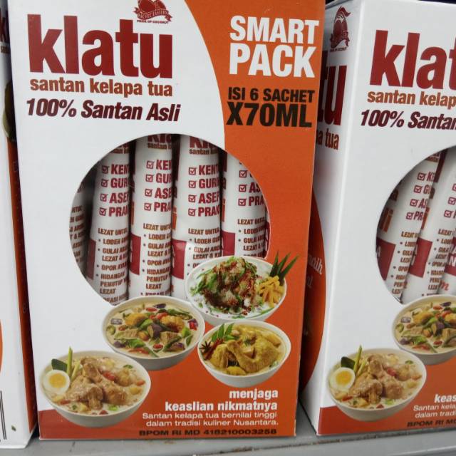 

KLATU SANTAN SMART PACK 6s 70ml BOX