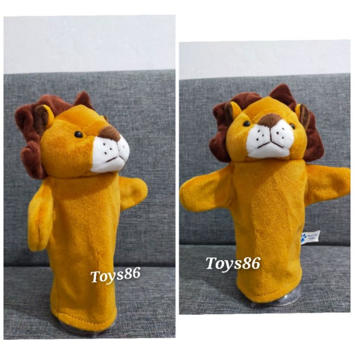Boneka Tangan Karakter Singa