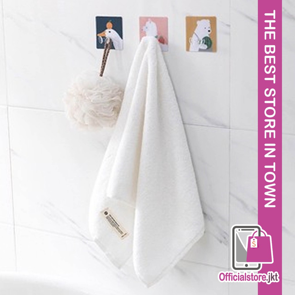 OSJ - Tempelan Dinding Penyangga Kepala Kabel - Gantungan Hook tempel kabel - Sticky Hook Motif