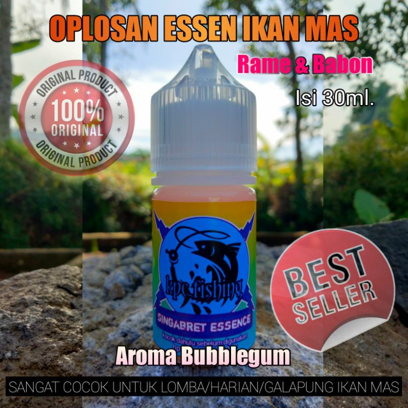 Jual Oplosan Essen Singabret Aroma Bubblegum 30ml Essen Ikan Mas Shopee Indonesia 6752