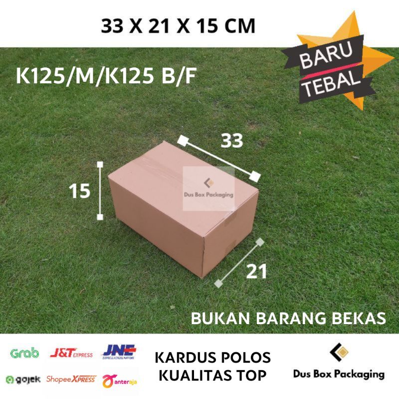 

Kardus box karton 33X21X15 cm kotak packing