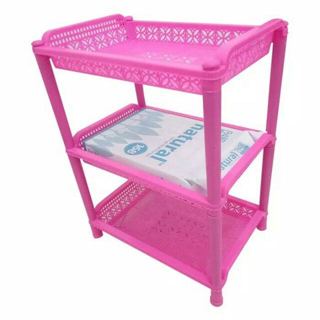 RAK SERBAGUNA 3 SUSUN / RAK PLASTIK / UKURAN BESAR