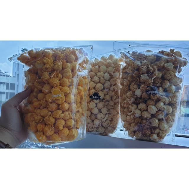 

Popcorn (Caramele, Butter, Cheese, Coffee, Chocolate, Balado, Greentea, Original)