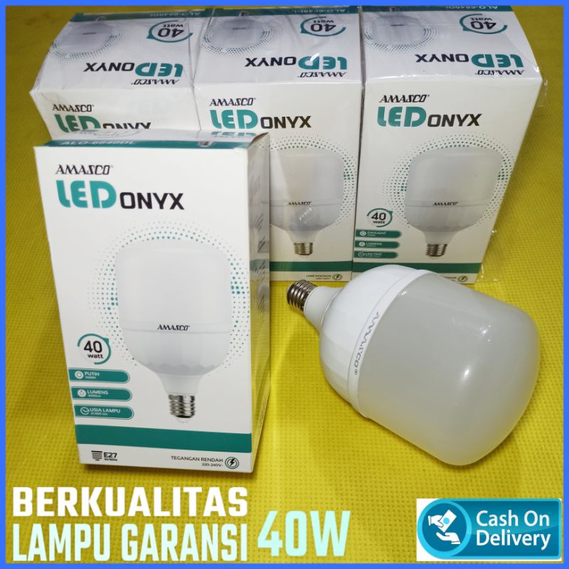 Lampu Led Amasco Capsul 40w/30w/20w/15w/10w/5w