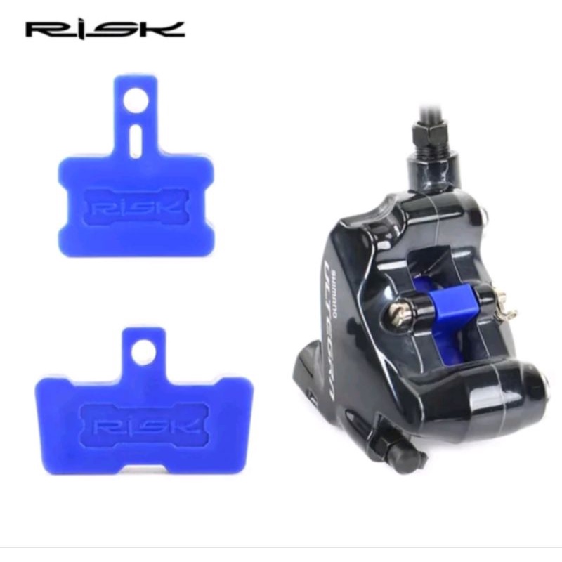 Risk Stopper Caliper 4 piston Brakeset Rem Sepeda Adaptor Bleeding Caliper Rem Sepeda