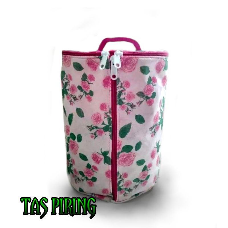 Tas piring 24cm/tas piring 2lapis/tas piring anti debu