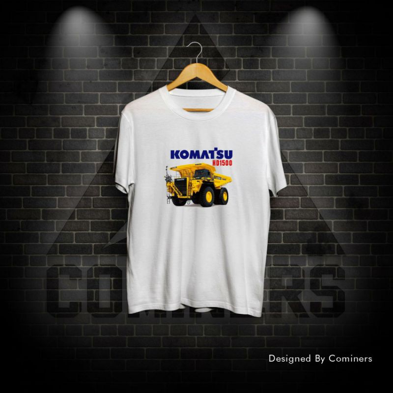 Kaos Tambang Batubara / Kaos HD / Dumptruck / Komatsu