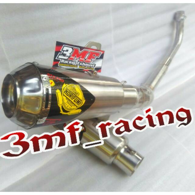 Knalpot racing norifumi GTX for jupiter z