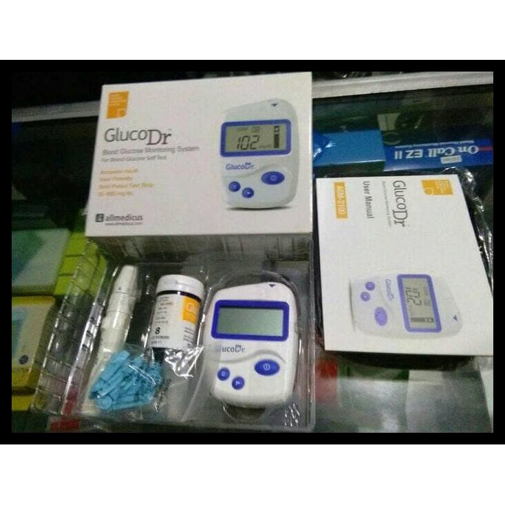 ALAT TES GULA DARAH GLUCO DR