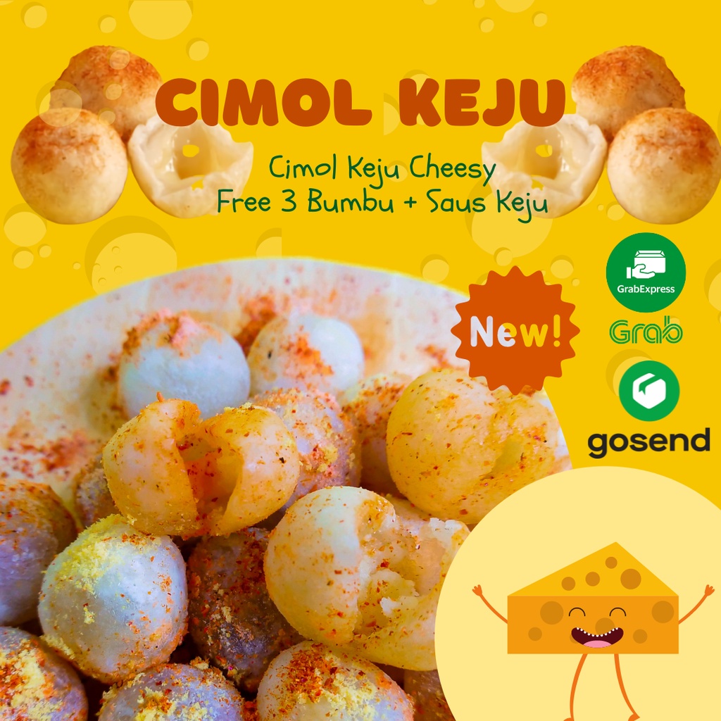 

CIMOL KEJU LELEH MOZARELLA ISI 20 KEMASAN VAKUM + EXTRA 3 BUMBU