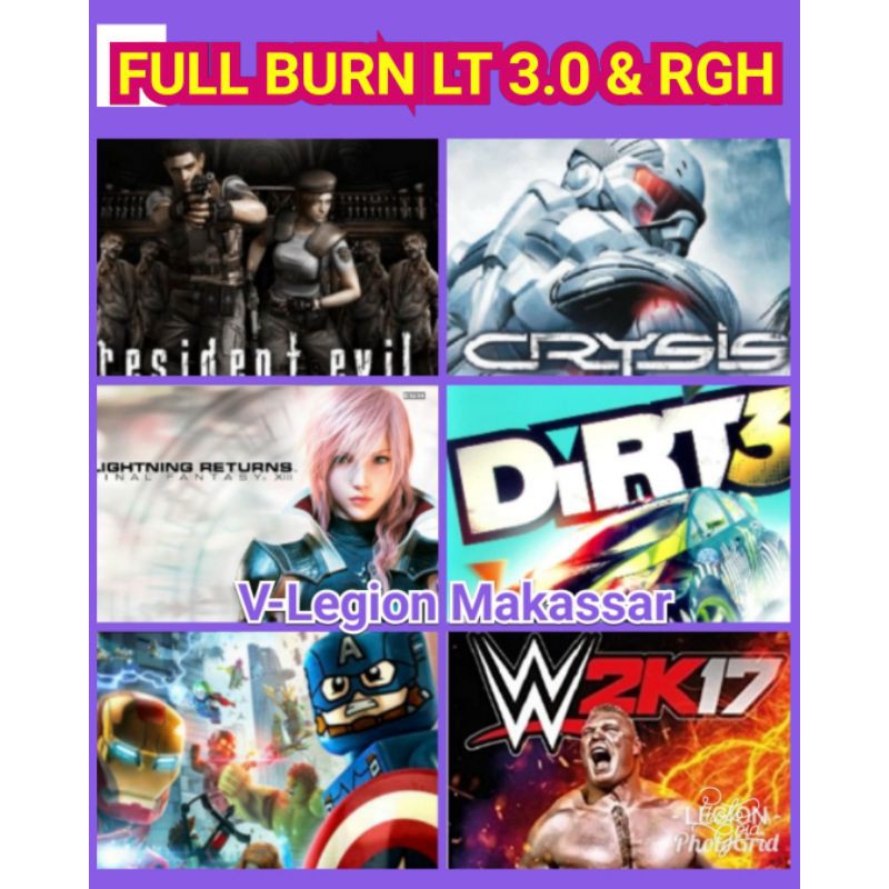 Kaset Games Xbox 360 LT3 Terbaik [S - Z]