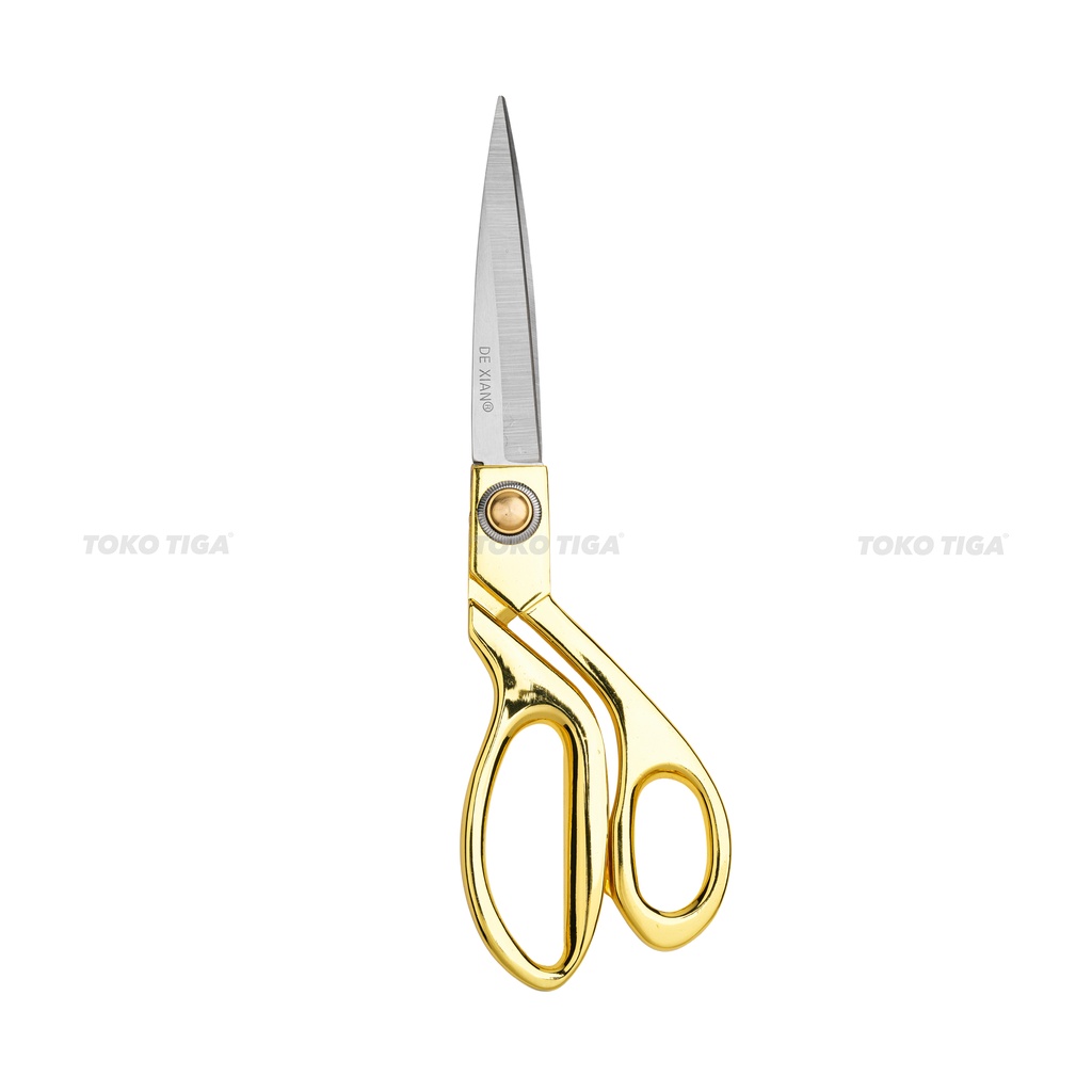 Gunting Emas K37 / Gunting Kain Tailoring Scissors 9,5 Inch DeXian