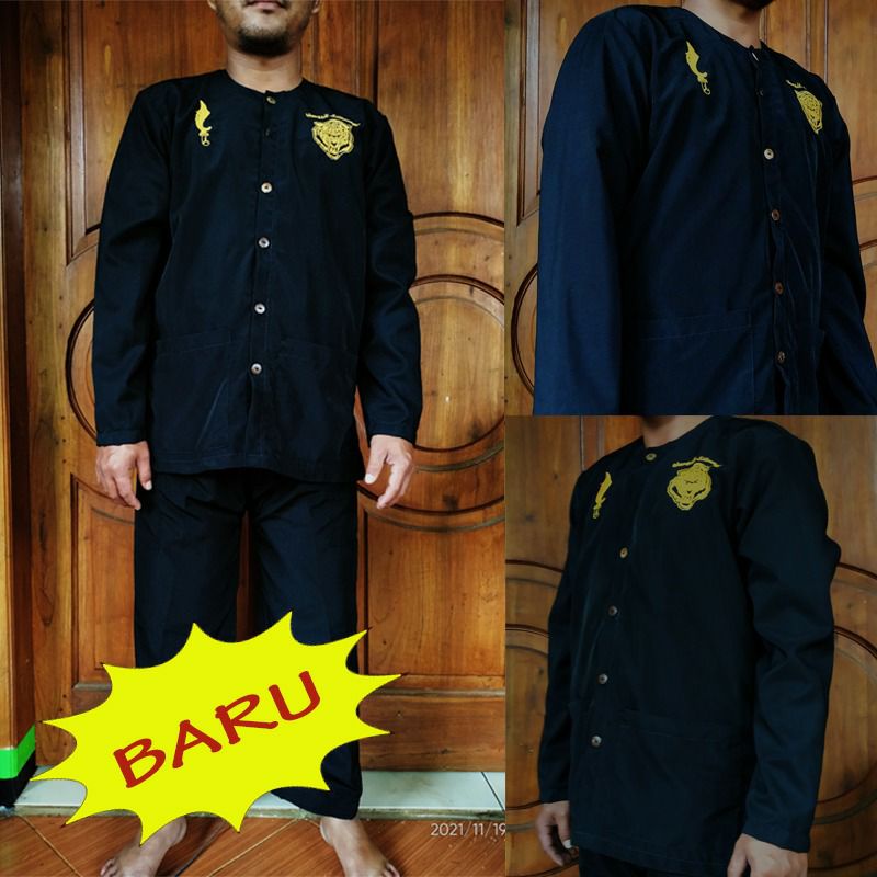 setelan pangsi dewasa motif logo bordir#pangsi sunda#pangsi anak#pangsi sunda#pangsi silat#pangsi hi