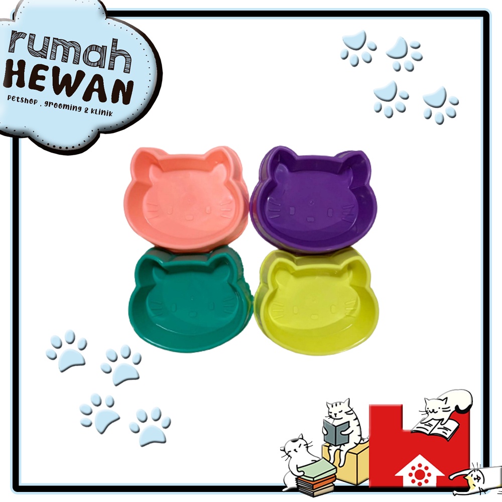 Tempat Makan &amp; Minum Kucing / Anjing Hello Kitty - Pet Bowl Helo Kity