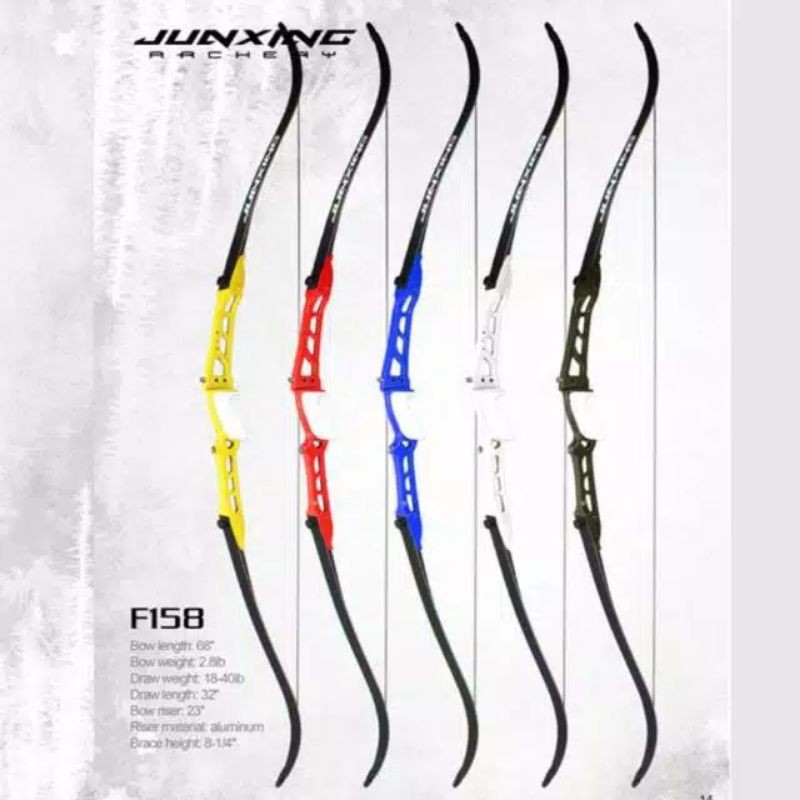 Junxing F158 - Recurve Bow - Busur Panah Junxing F158