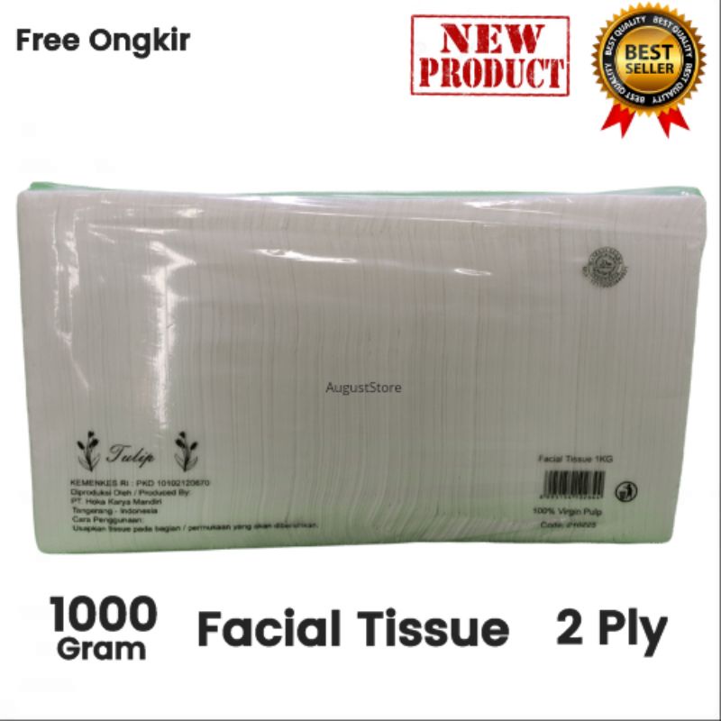 (Paket Lengkap Free Ongkir) Tisu Tissue Facial Pup 1000 Gram Dan Cleanplus Travel Pack 50 Sheets