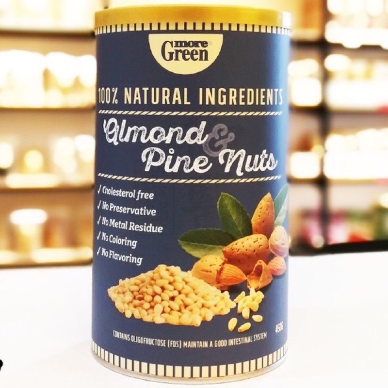 

More Green Almond & Pine Nuts 450G