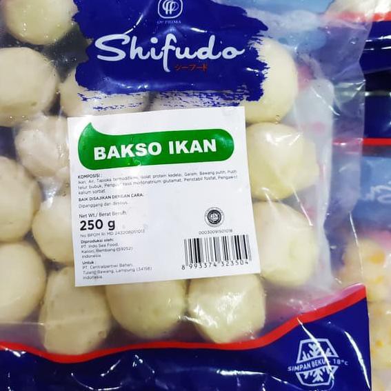 

(qan-1272) SHIFUDO Bakso Ikan 250gr ..