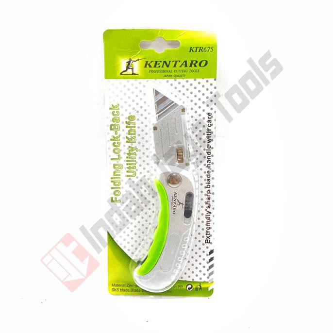 

Ready Oke] Kentaro Ktr675 Pisau Cutter Lipat Baja Carbon Steel Heavy Duty Utility