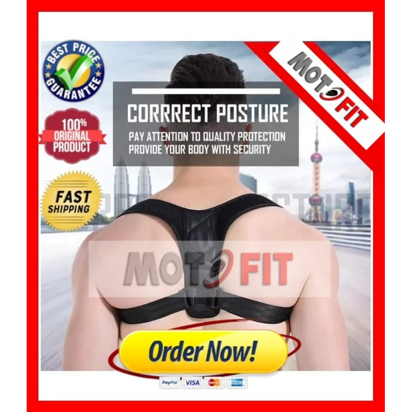 SHOULDER BACK SUPPORT / PEYANGGA TULANG PUNGGUNG / POSTURE CORRECTOR