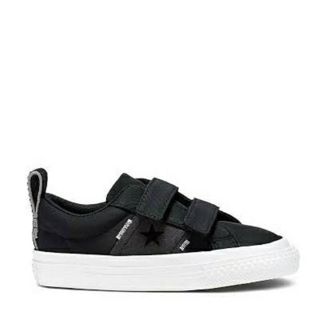 Sepatu anak Converse one star 2v ox black original bnib-1