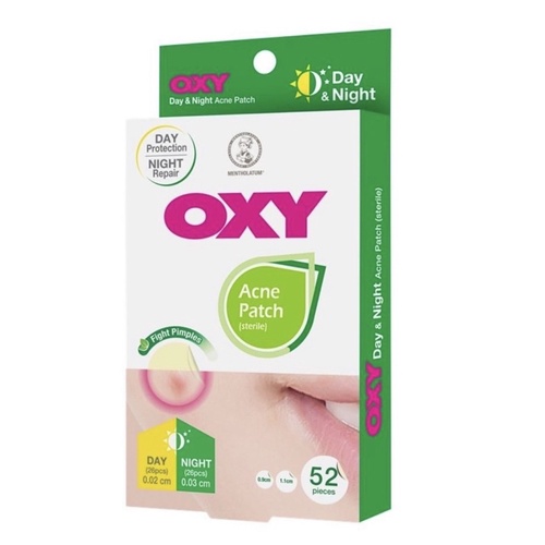 OXY ACNE PATCH DAY AND NIGHT 52 pcs