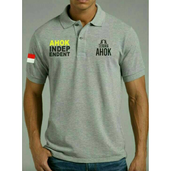 KAOS POLO AHOK INDEPENDENT  XXXL (AHOK INDEPENDENT)