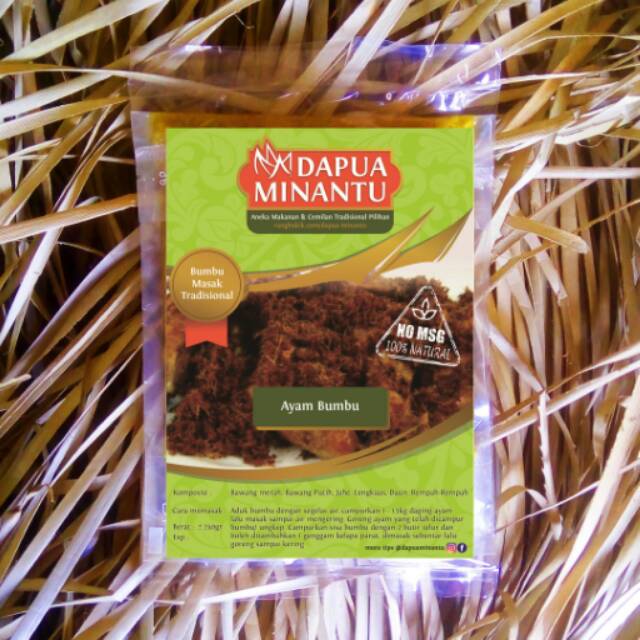 

Bumbu masak tradisional AYAM BUMBU