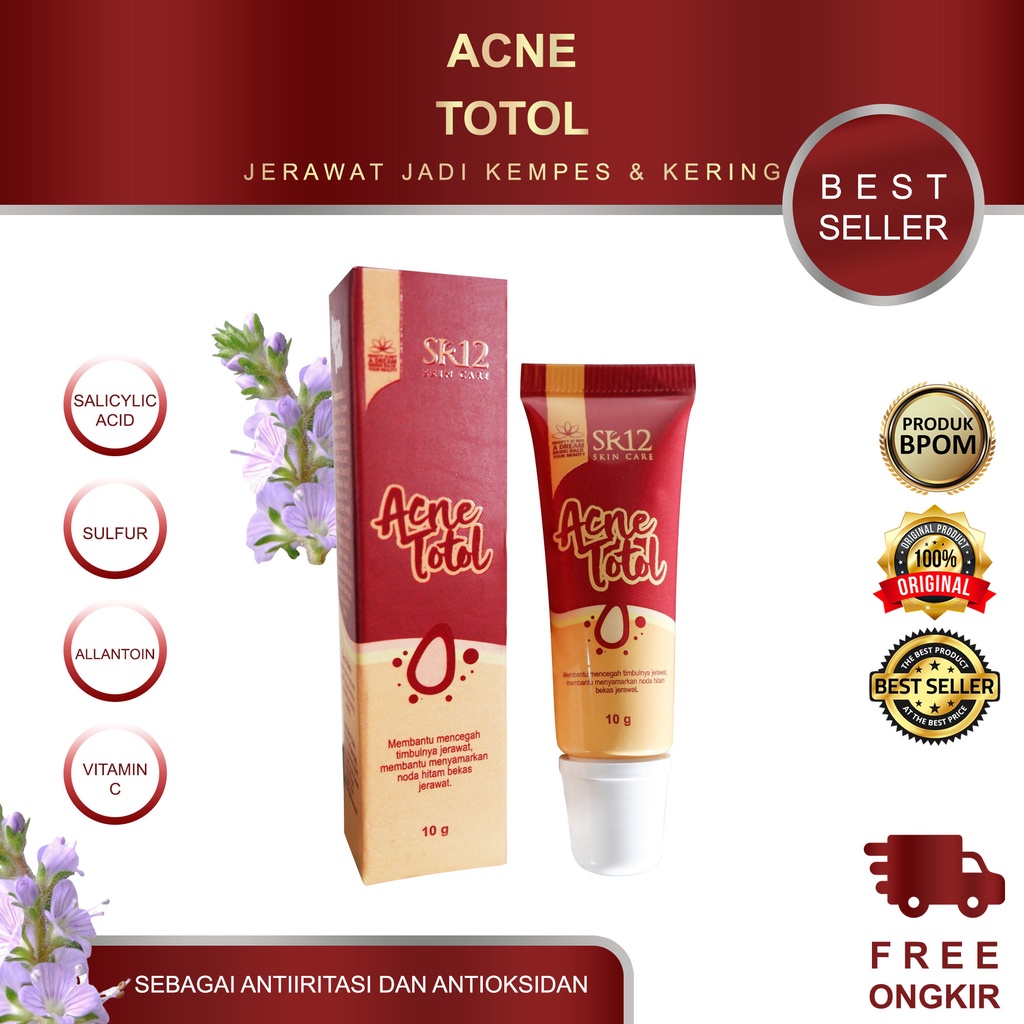 ACNE TOTOL SR12 / OBAT JERAWAT AMPUH