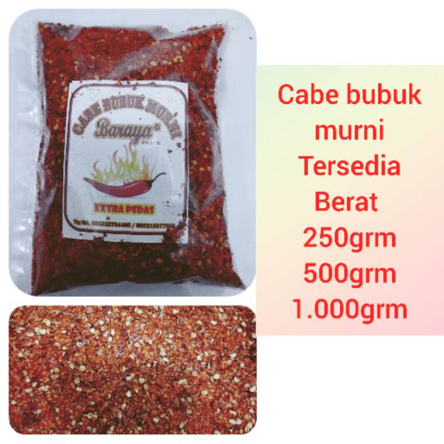 

Cabe Bubuk murni