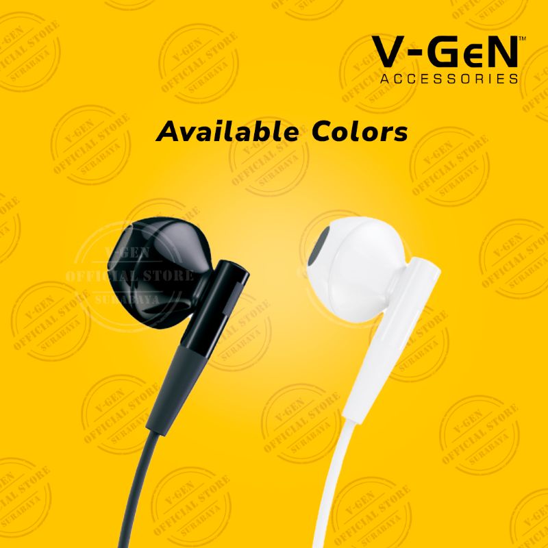 Headset Murah VEP1-29 Wired Handsfree Earphone Headset Stereo Sound