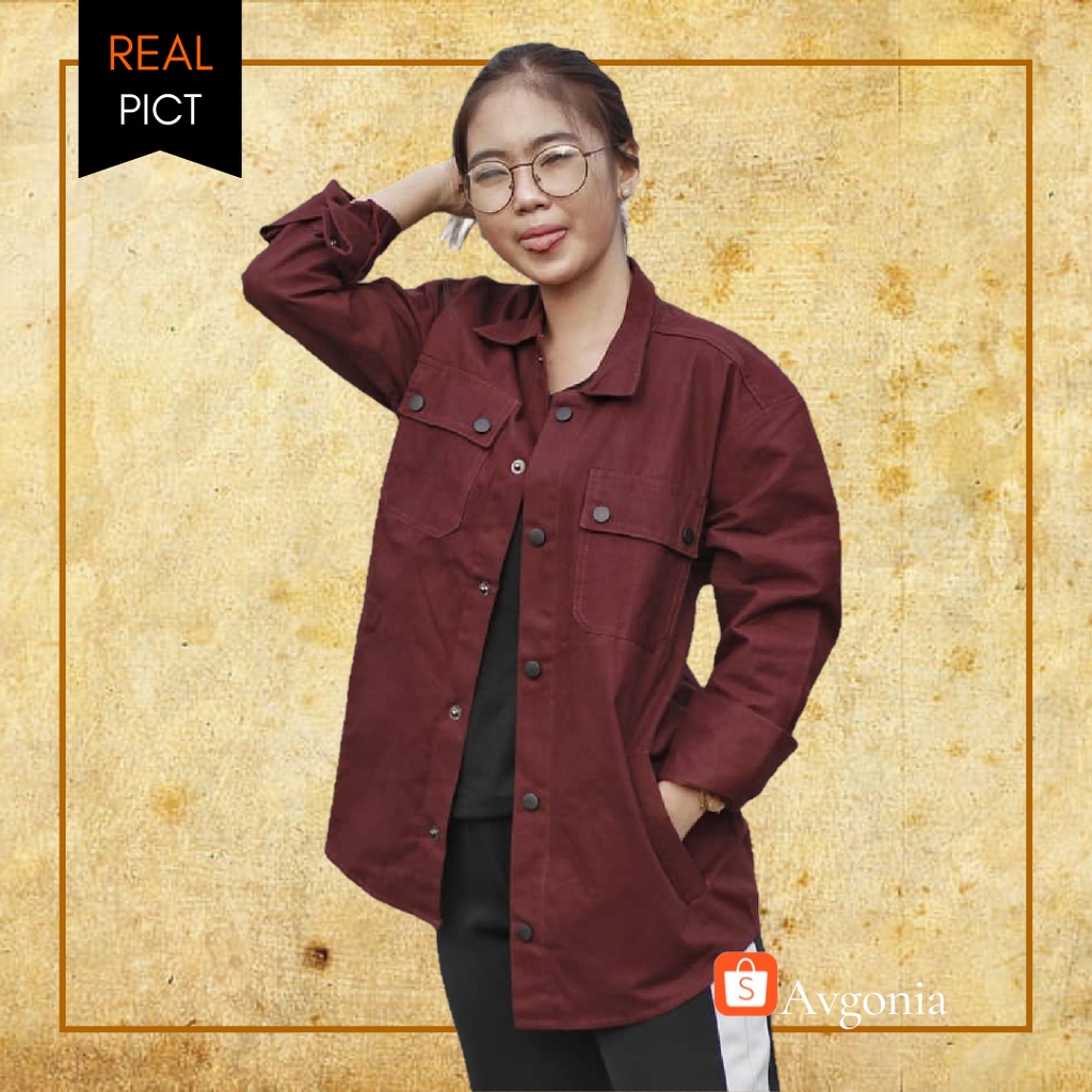 Jaket Cewek Semi parka Wanita Kekinian Terbaru Cewe