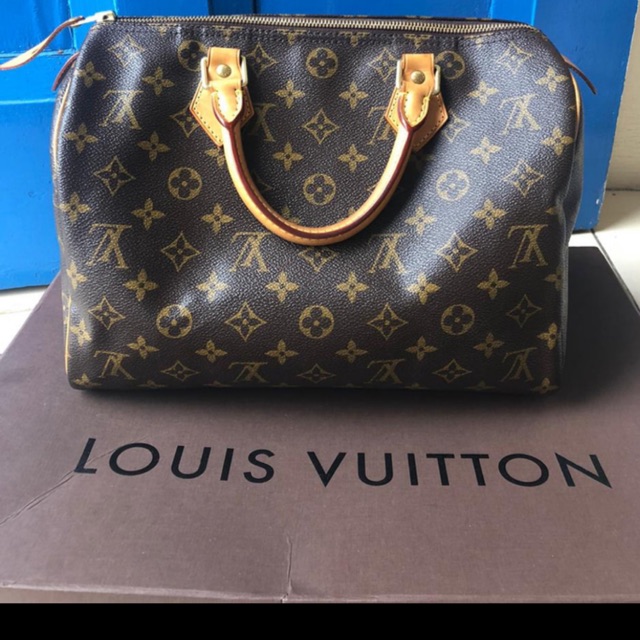 Preloved Authentic Lv Speedy 30”