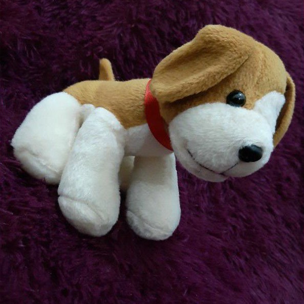 Boneka Hewan Anjing Duduk Murah